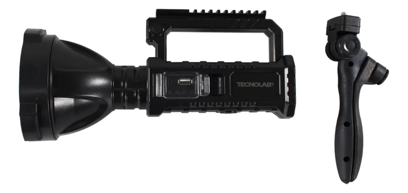 LINTERNA LED RECARGABLE USB CON TRIPODE - 3