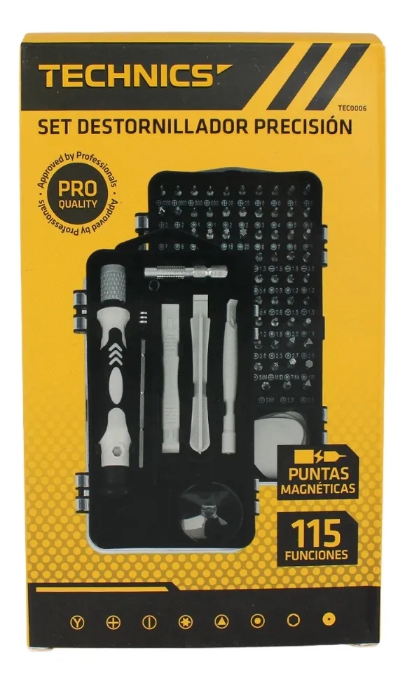 KIT PRECISION TECHNICS 115 PIEZAS PRO - 2