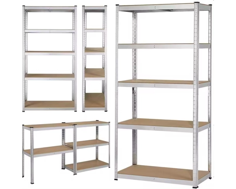 ESTANTE METALICO AZUL 150X70X30CM 5 REPISAS DE MDF AJUSTABLES 100K POR REPISA - 2