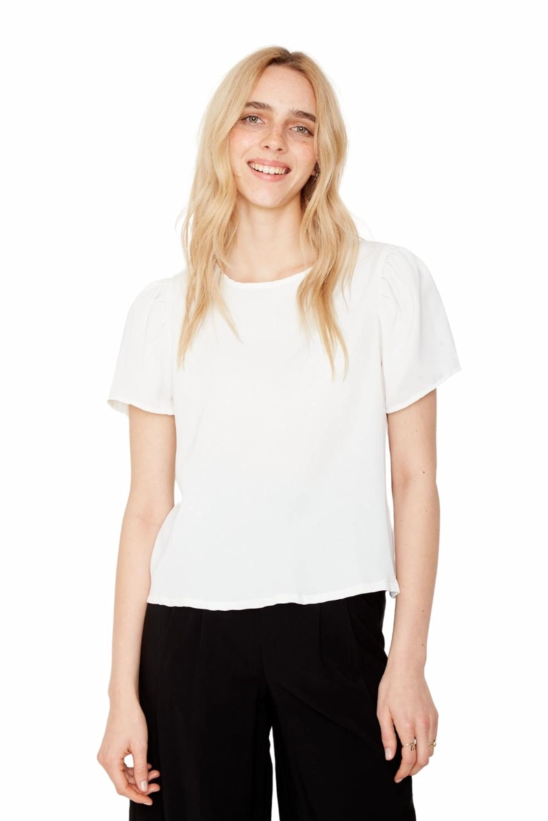 BLUSA OLIVIA II EN COLOR BLANCO JACINTA TIENDA - 9