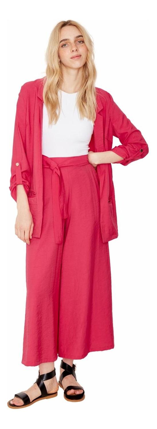 PANTALÓN MUJER JACINTA TIENDA FUCSIA OLIVIA - 2