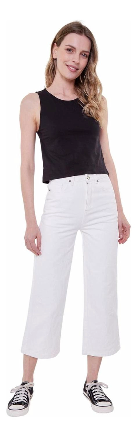 POLERA GRACIA CROP II EN COLOR NEGRO JACINTA TIENDA - 6