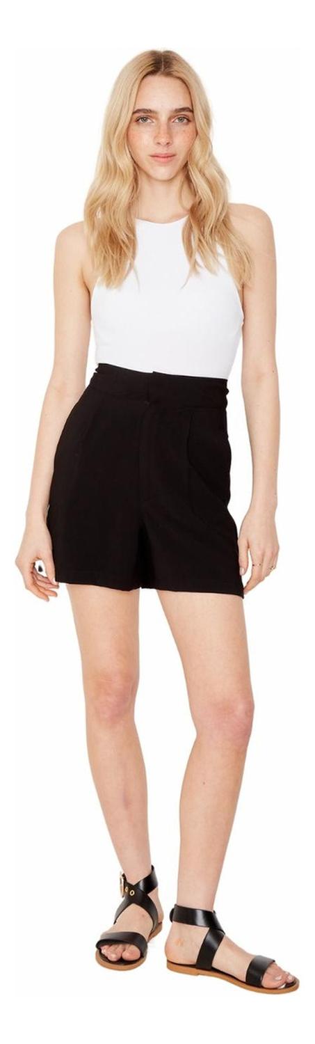 SHORT MUJER JACINTA TIENDA NEGRO LAURA - 1