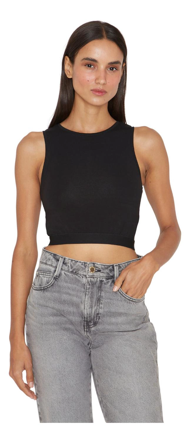 POLERA FER EN COLOR NEGRO JACINTA TIENDA - 1