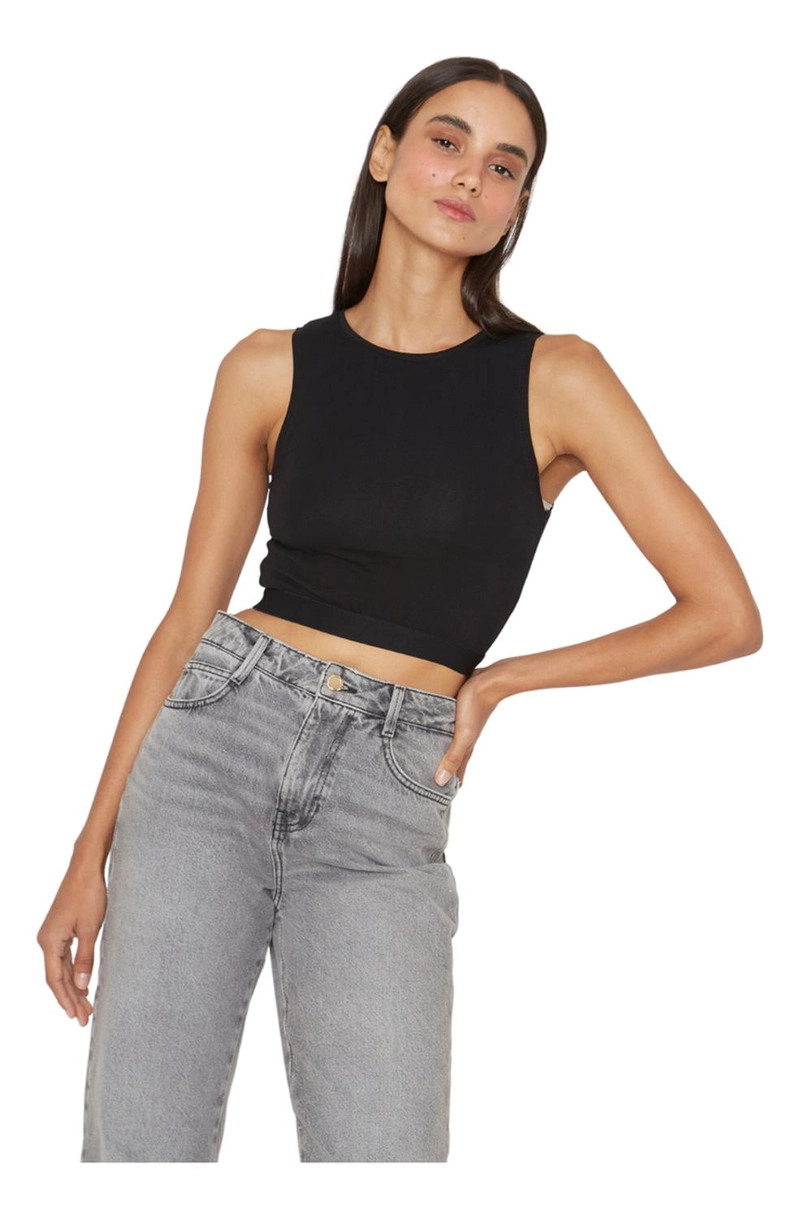 POLERA FER EN COLOR NEGRO JACINTA TIENDA - 2
