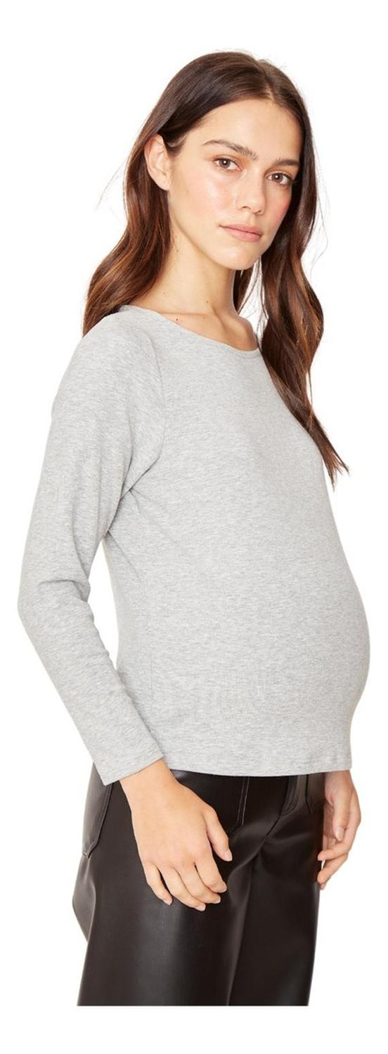 POLERA BIANCA II GRIS JACINTA TIENDA - 5