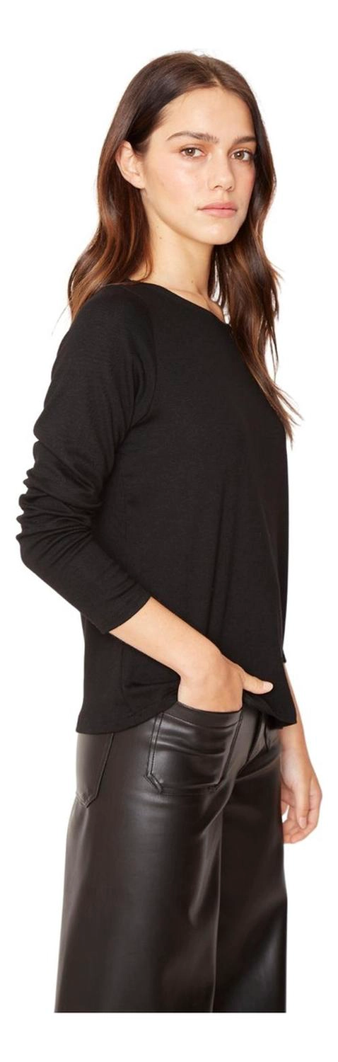 POLERA BIANCA II EN COLOR NEGRO JACINTA TIENDA - 3