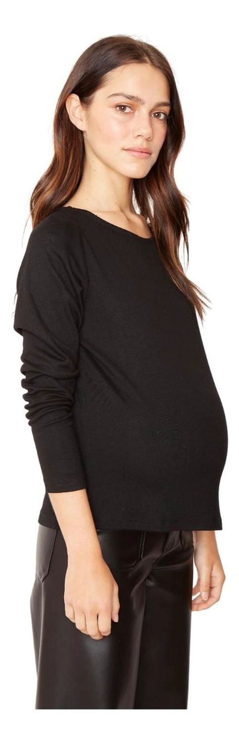 POLERA BIANCA II EN COLOR NEGRO JACINTA TIENDA - 5