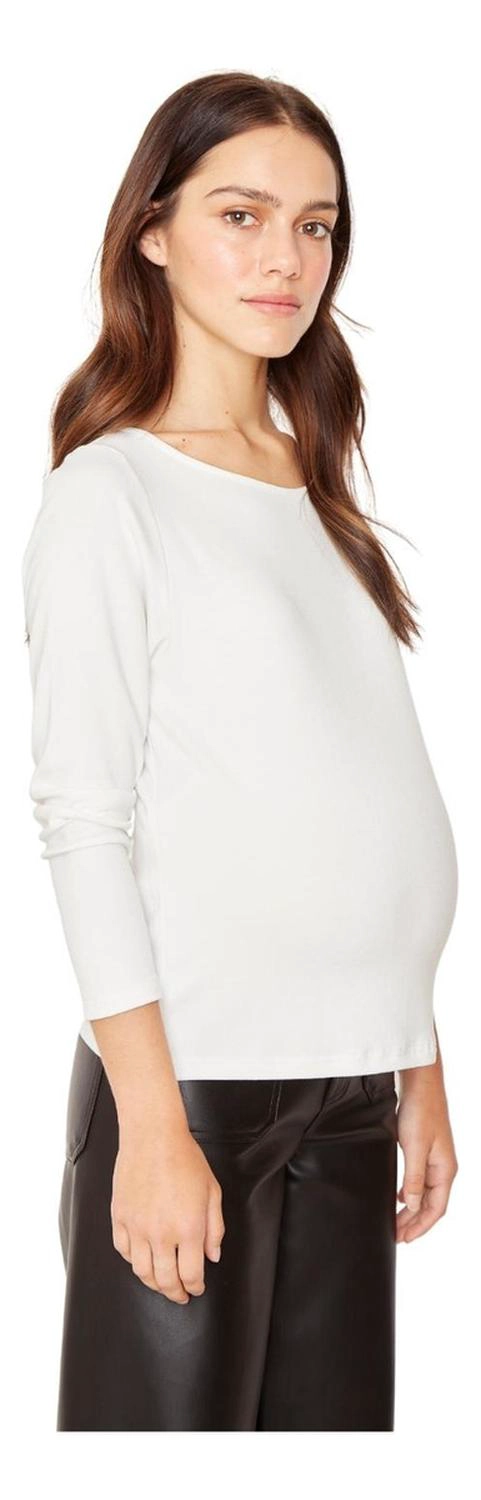 POLERA BIANCA II EN COLOR BLANCO JACINTA TIENDA - 5
