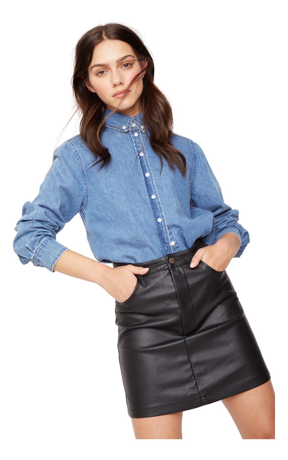 FALDA MUJER JACINTA TIENDA NEGRO TOKIO - 8