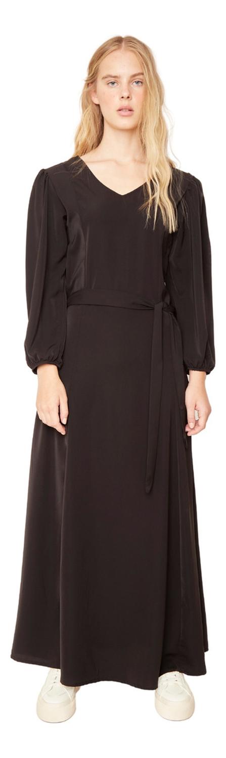 VESTIDO MUJER JACINTA TIENDA NEGRO BLANCA II - 1
