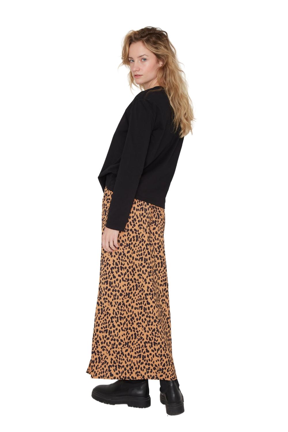FALDA JANE MIDI II ANIMAL PRINT JACINTA TIENDA - 6