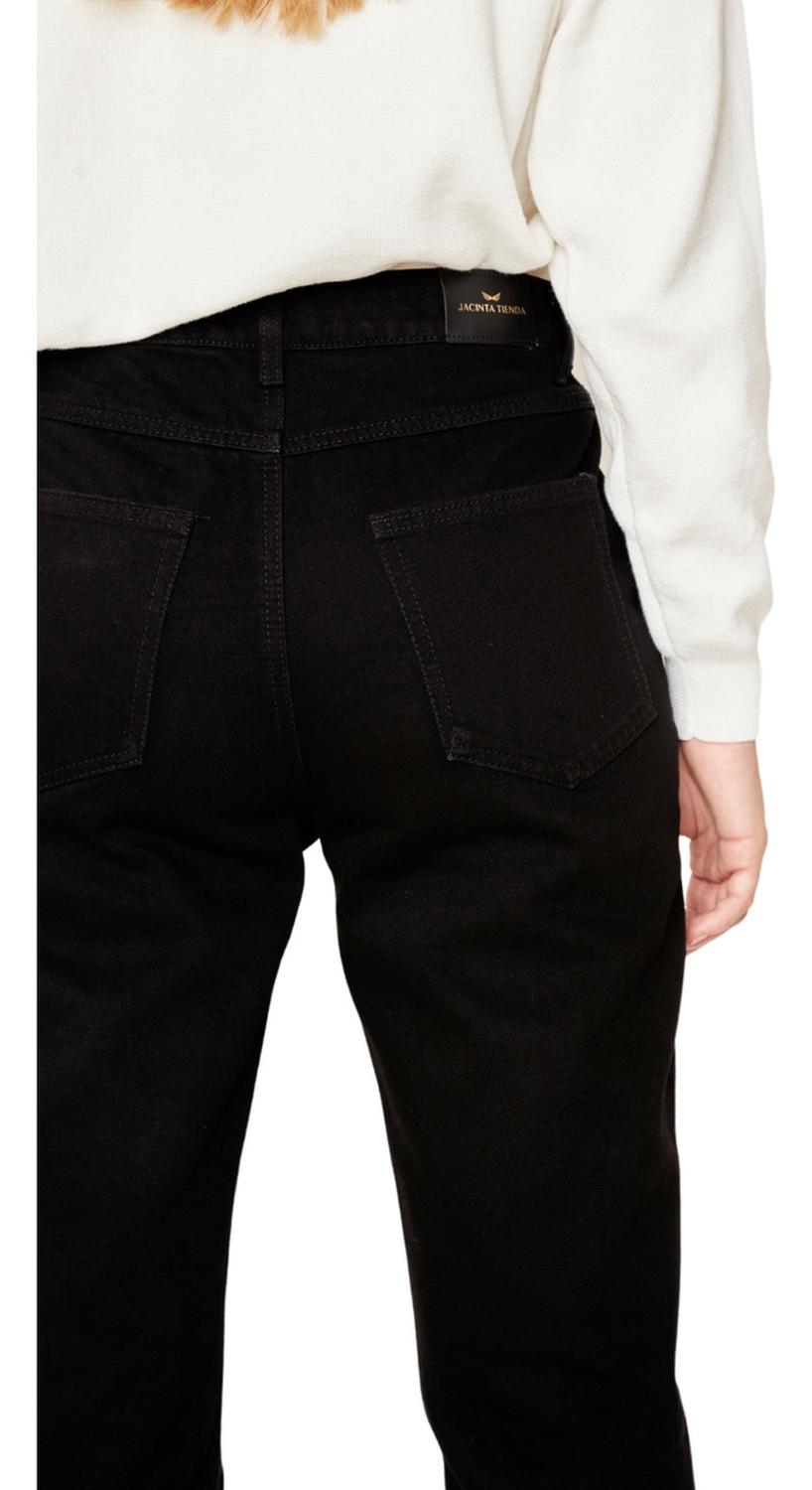 JEANS ALGODÓN MUJER JACINTA TIENDA NEGRO TAYLOR - 5