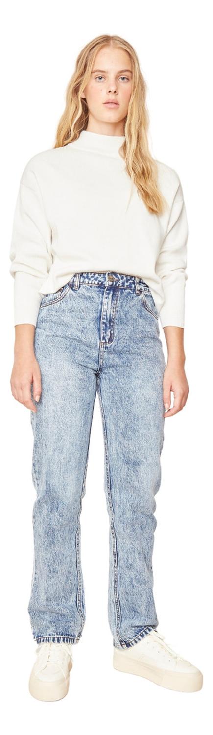 JEANS ALGODÓN MUJER JACINTA TIENDA AZUL TAYLOR - 1
