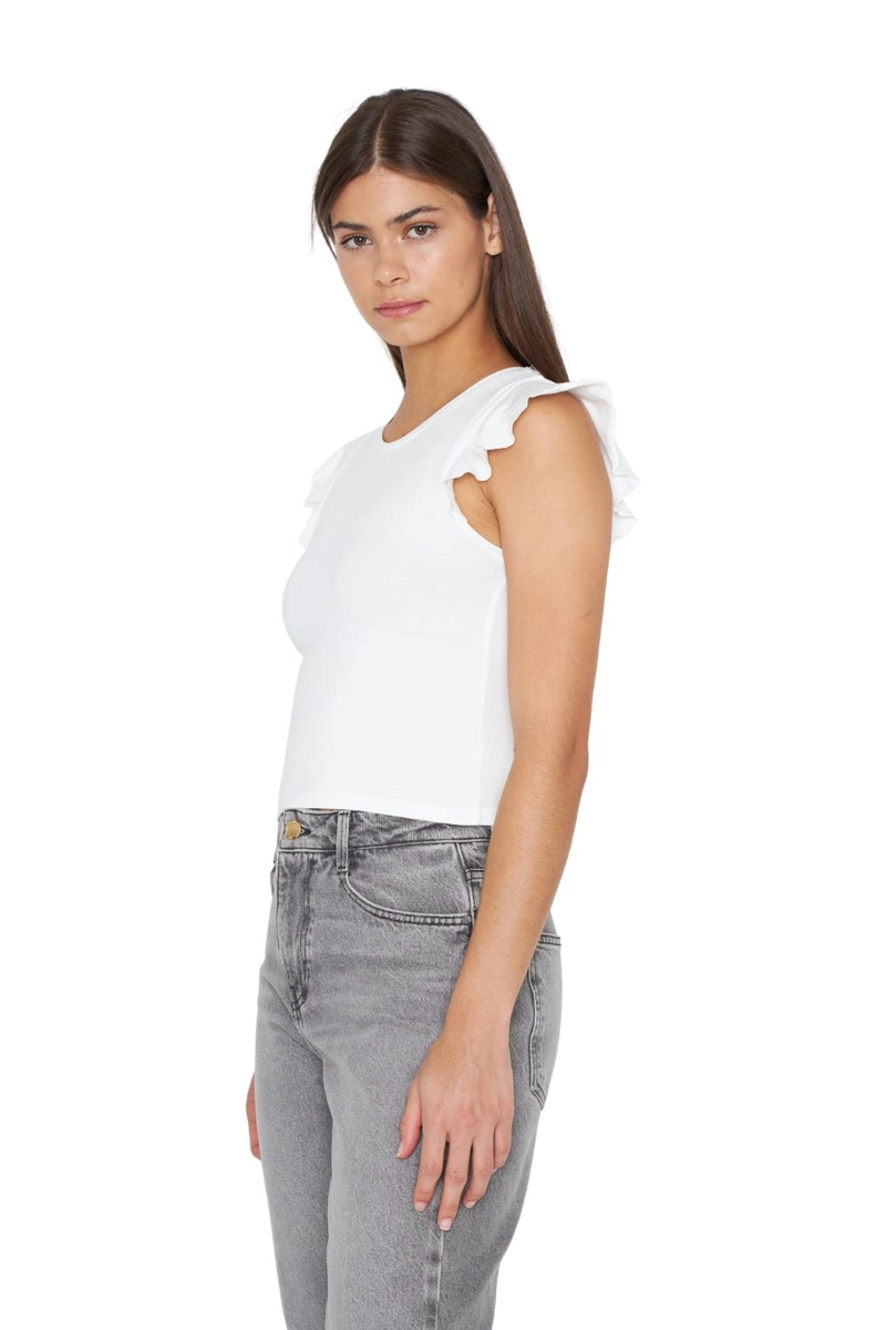 POLERA GRACIA ALITAS EN COLOR BLANCO JACINTA TIENDA - 3