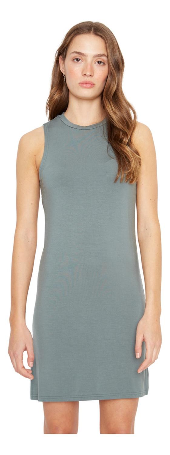 VESTIDO MUJER JACINTA TIENDA VERDE CHIARA CORTO - 1