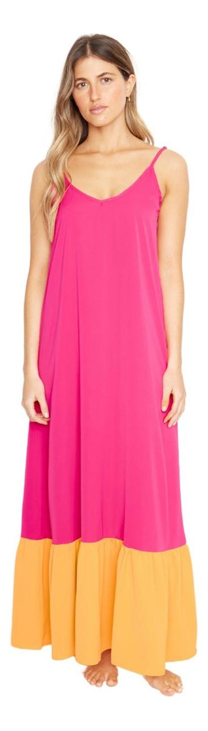 VESTIDO MUJER JACINTA TIENDA FUCSIA LIBRA III - 1