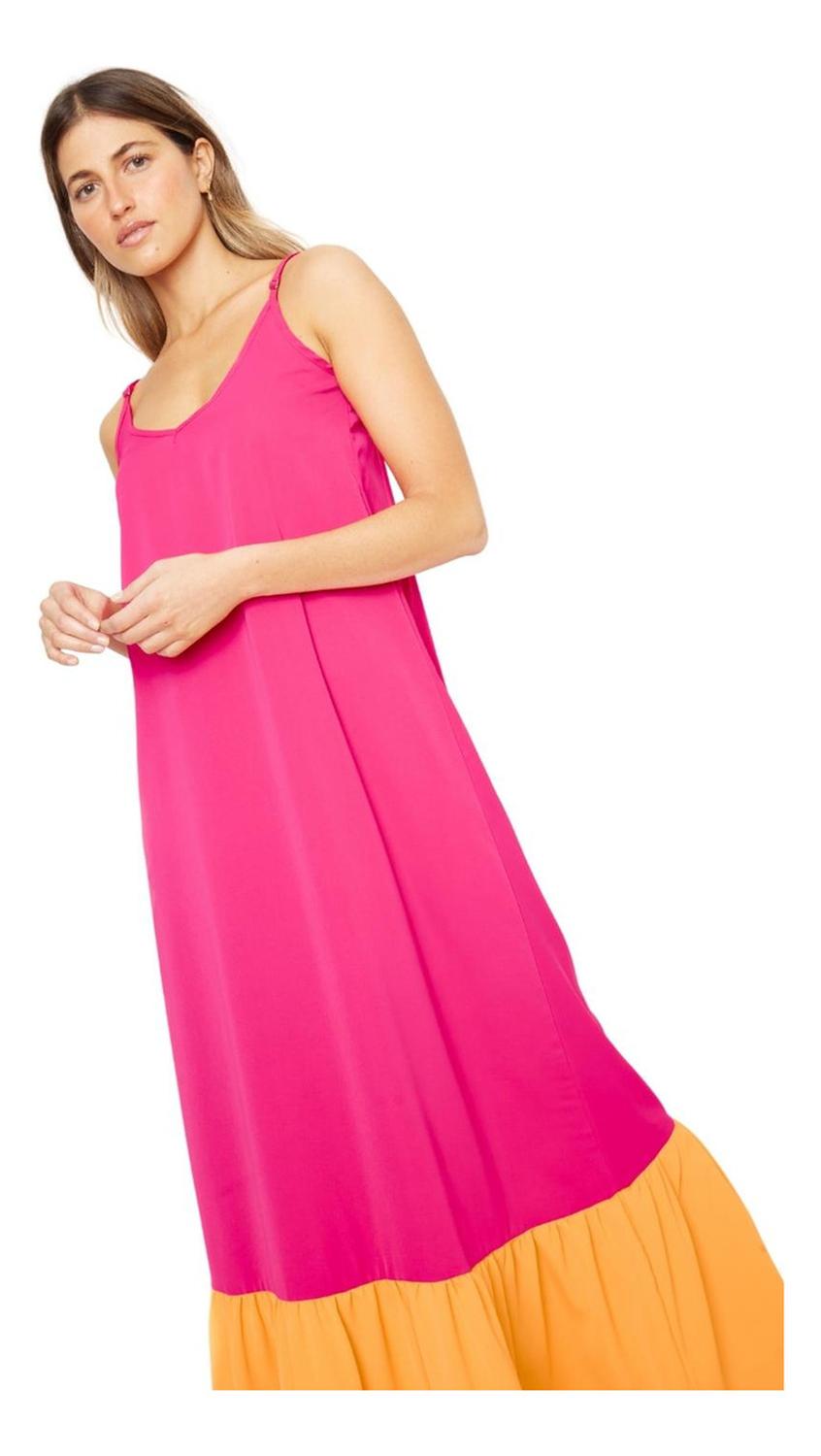 VESTIDO MUJER JACINTA TIENDA FUCSIA LIBRA III - 4