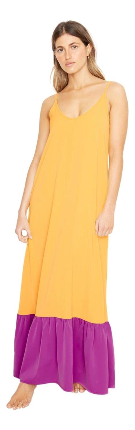 VESTIDO MUJER JACINTA TIENDA AMARILLO LIBRA III - 1