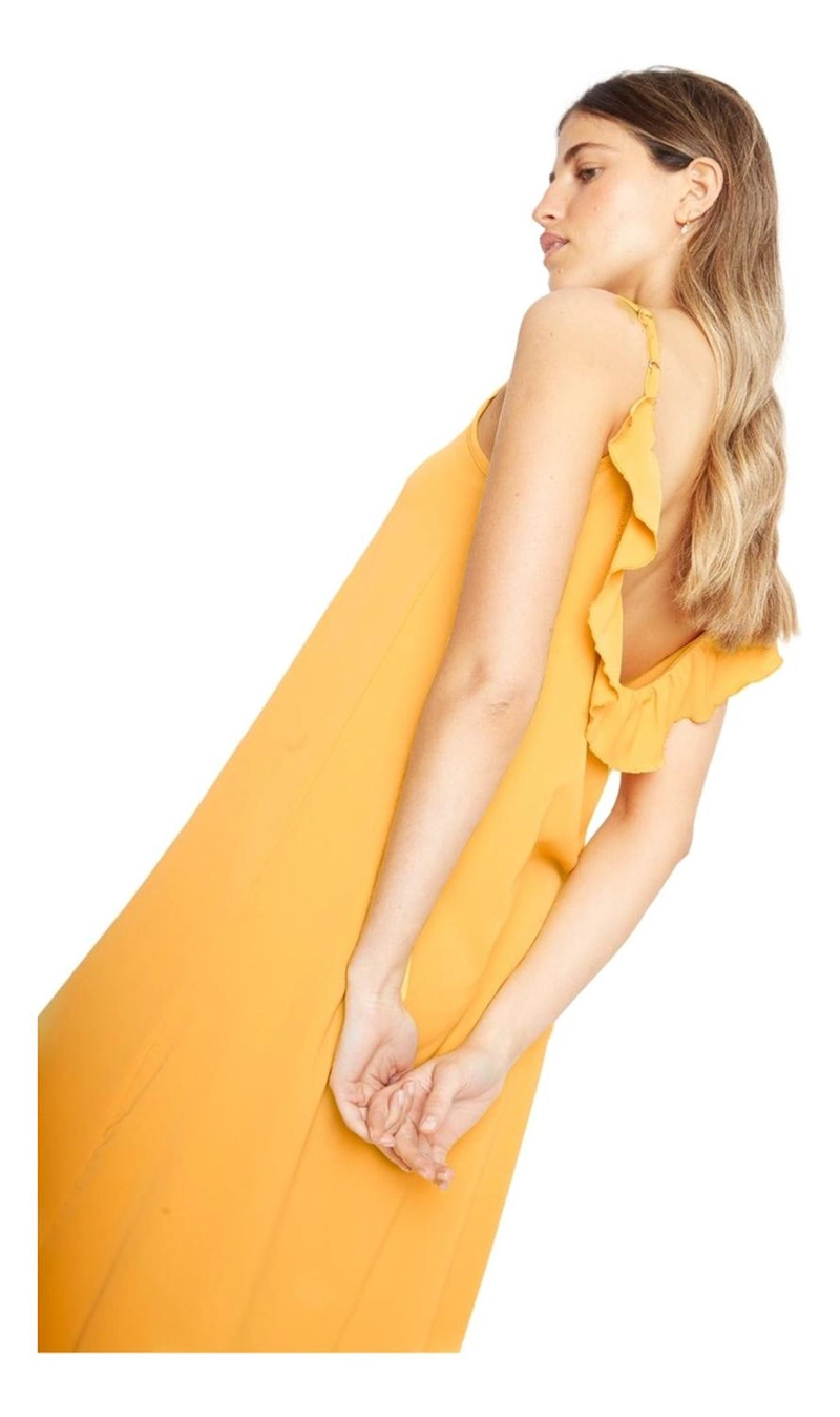 VESTIDO MUJER JACINTA TIENDA AMARILLO LIBRA III - 6