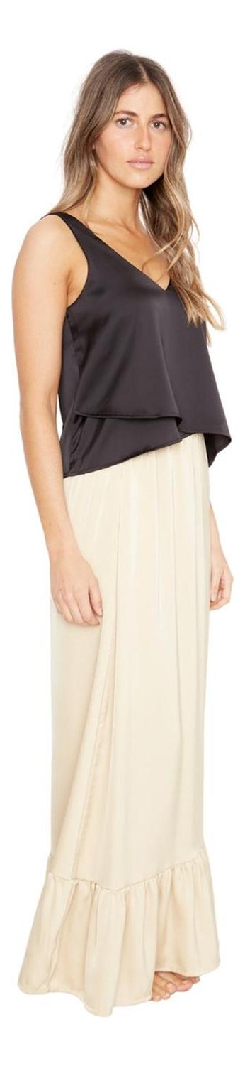 FALDA MUJER JACINTA TIENDA DORADA ANA SATIN - 7
