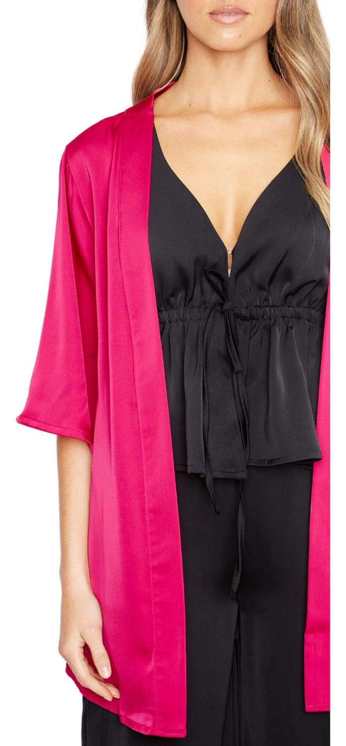KIMONO LIS SATIN FUCSIA JACINTA TIENDA - 6