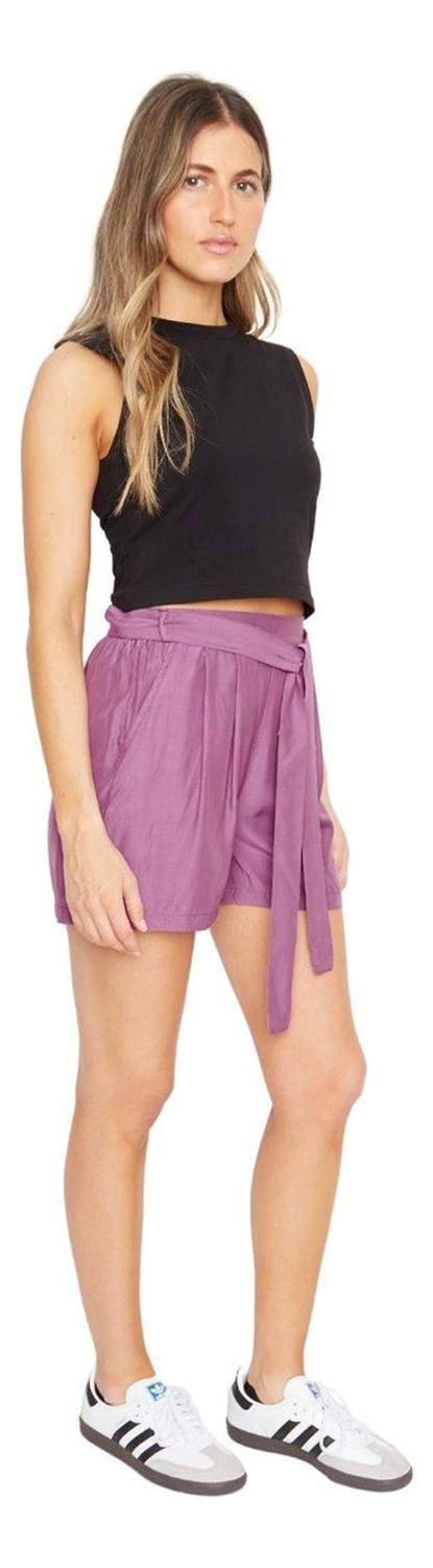 SHORT MUJER JACINTA TIENDA UVA GRETA CON LAZO III - 2