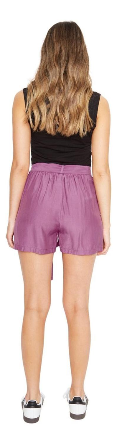 SHORT MUJER JACINTA TIENDA UVA GRETA CON LAZO III - 4