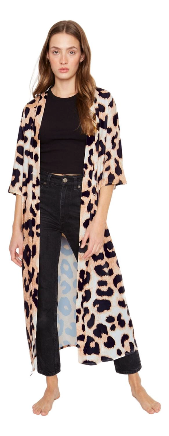KIMONO KURT III ANIMAL PRINT JACINTA TIENDA - 1