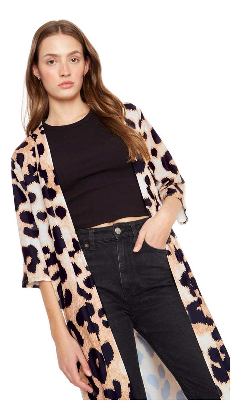 KIMONO KURT III ANIMAL PRINT JACINTA TIENDA - 4