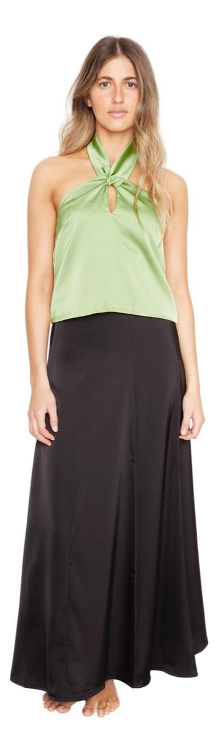 FALDA MUJER JACINTA TIENDA NEGRA DELFINA - 1