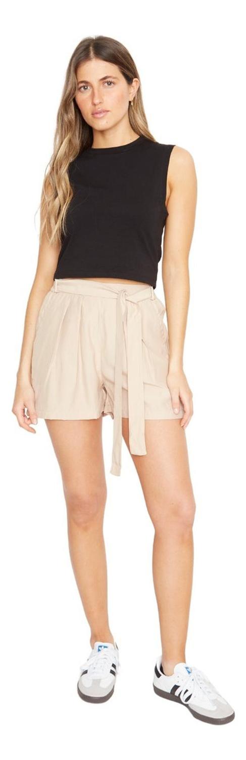 SHORT MUJER JACINTA TIENDA CRUDO GRETA CON LAZO III - 1