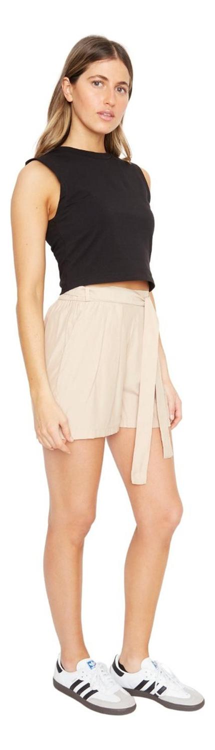 SHORT MUJER JACINTA TIENDA CRUDO GRETA CON LAZO III - 2
