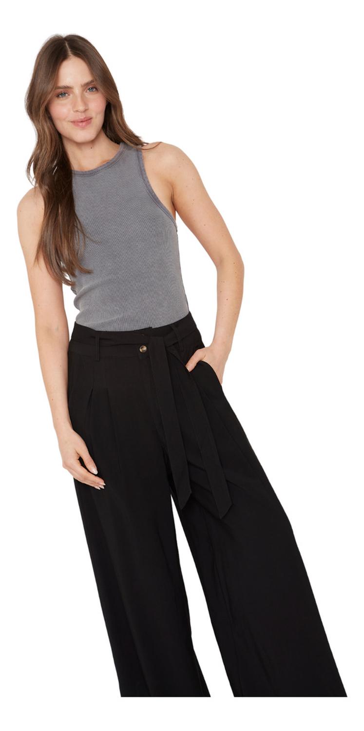 PANTALÓN MUJER JACINTA TIENDA NEGRO LAURA II - 1