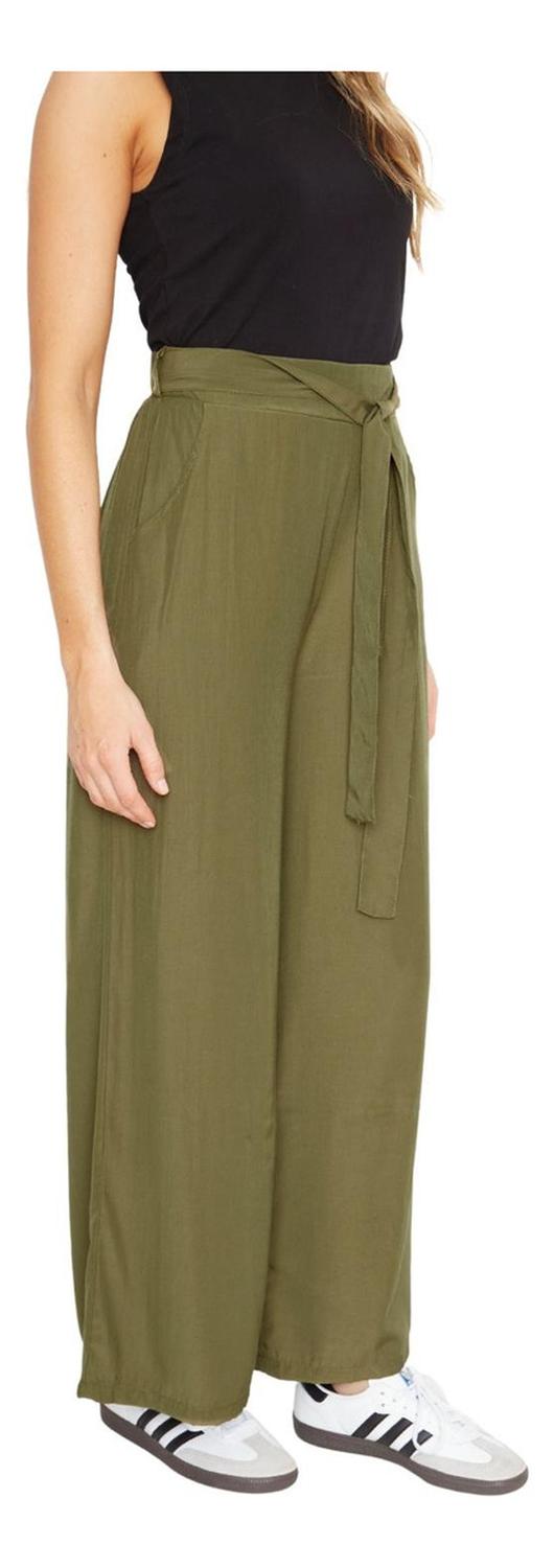 PANTALÓN MUJER JACINTA TIENDA VERDE GRETA LARGO III - 3
