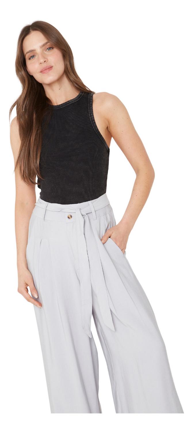 PANTALÓN MUJER JACINTA TIENDA GRIS LAURA II - 4