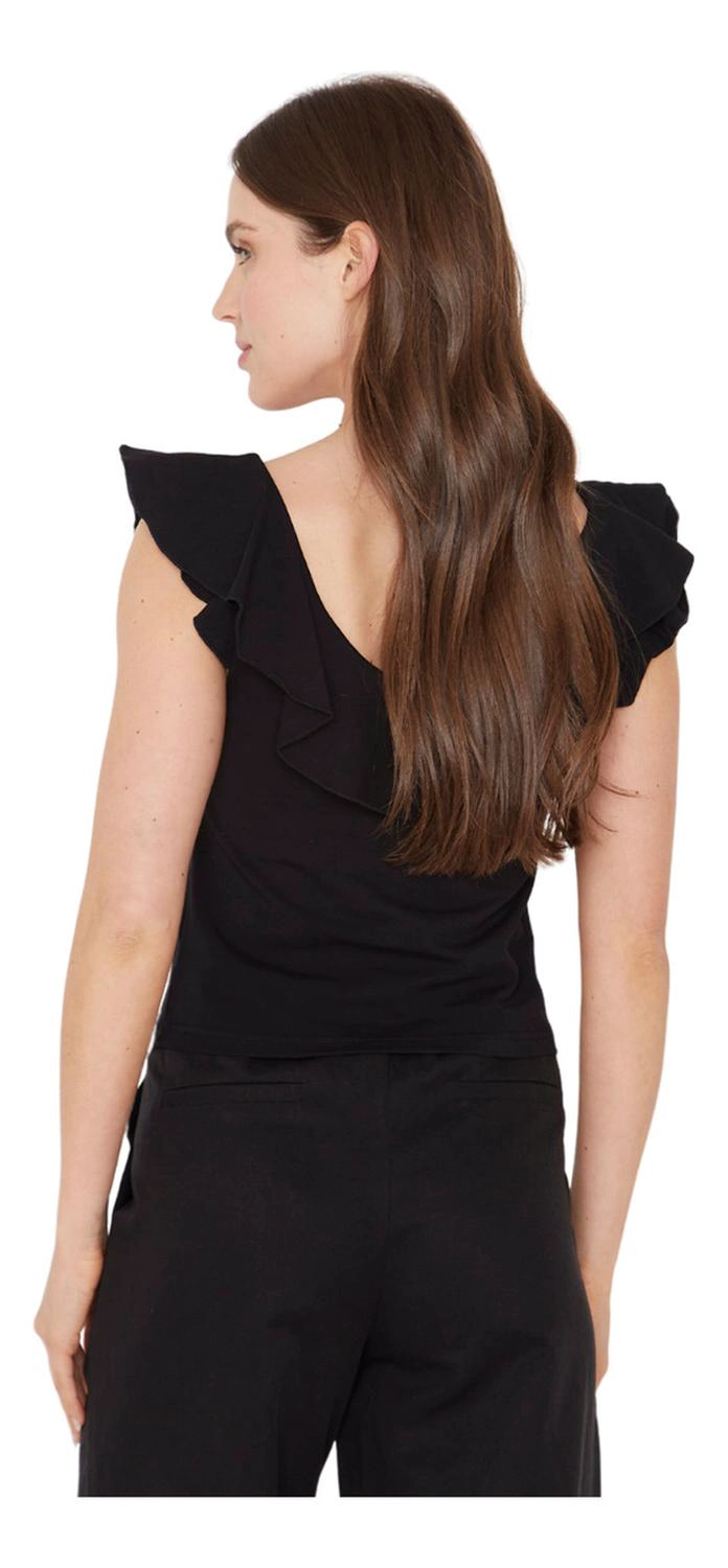 POLERA OLIMPIA II EN COLOR NEGRO JACINTA TIENDA - 3