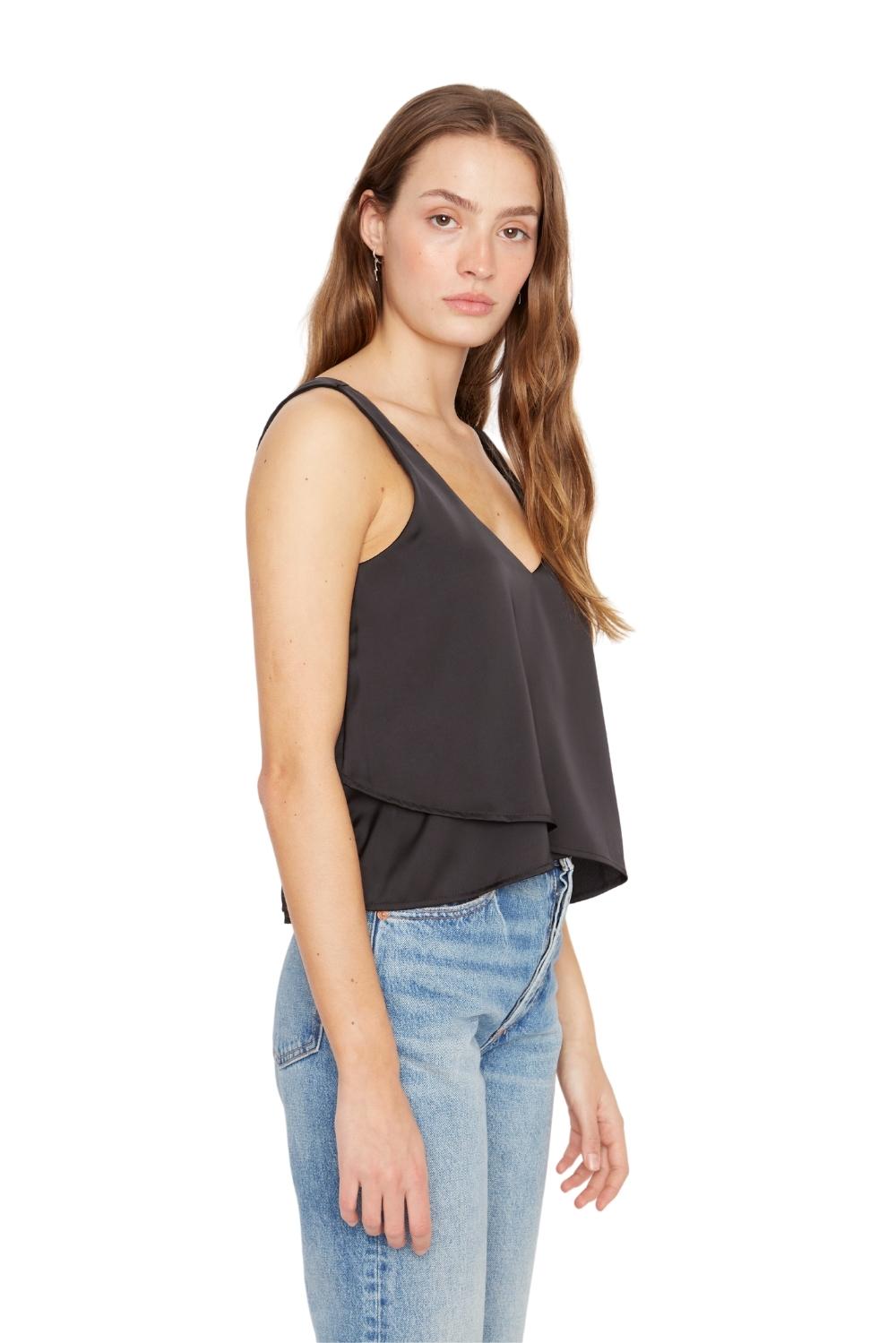 POLERA SARA SIN MANGAS III NEGRA - 5