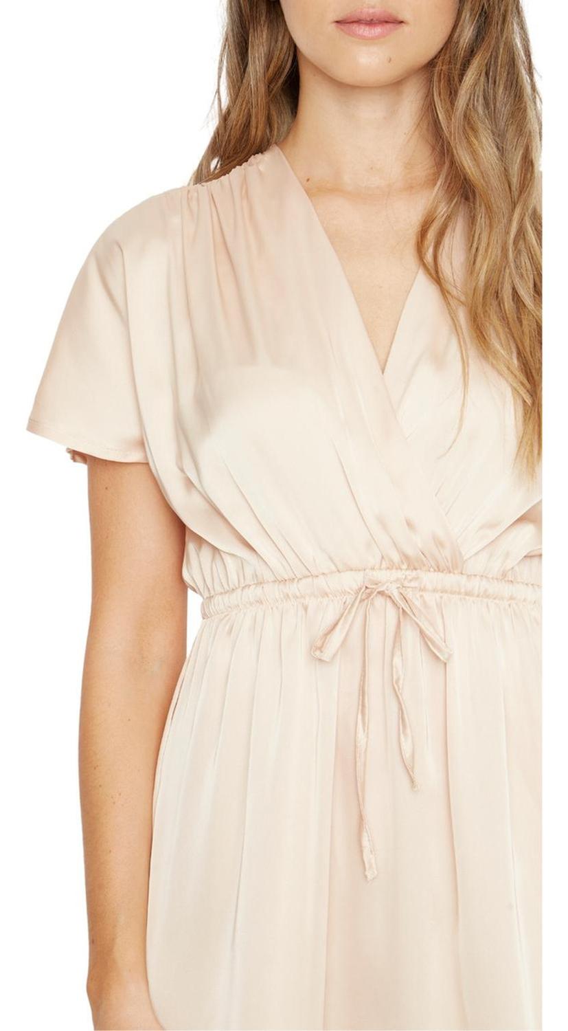 VESTIDO MUJER JACINTA TIENDA DORADO LUCI SATIN - 7