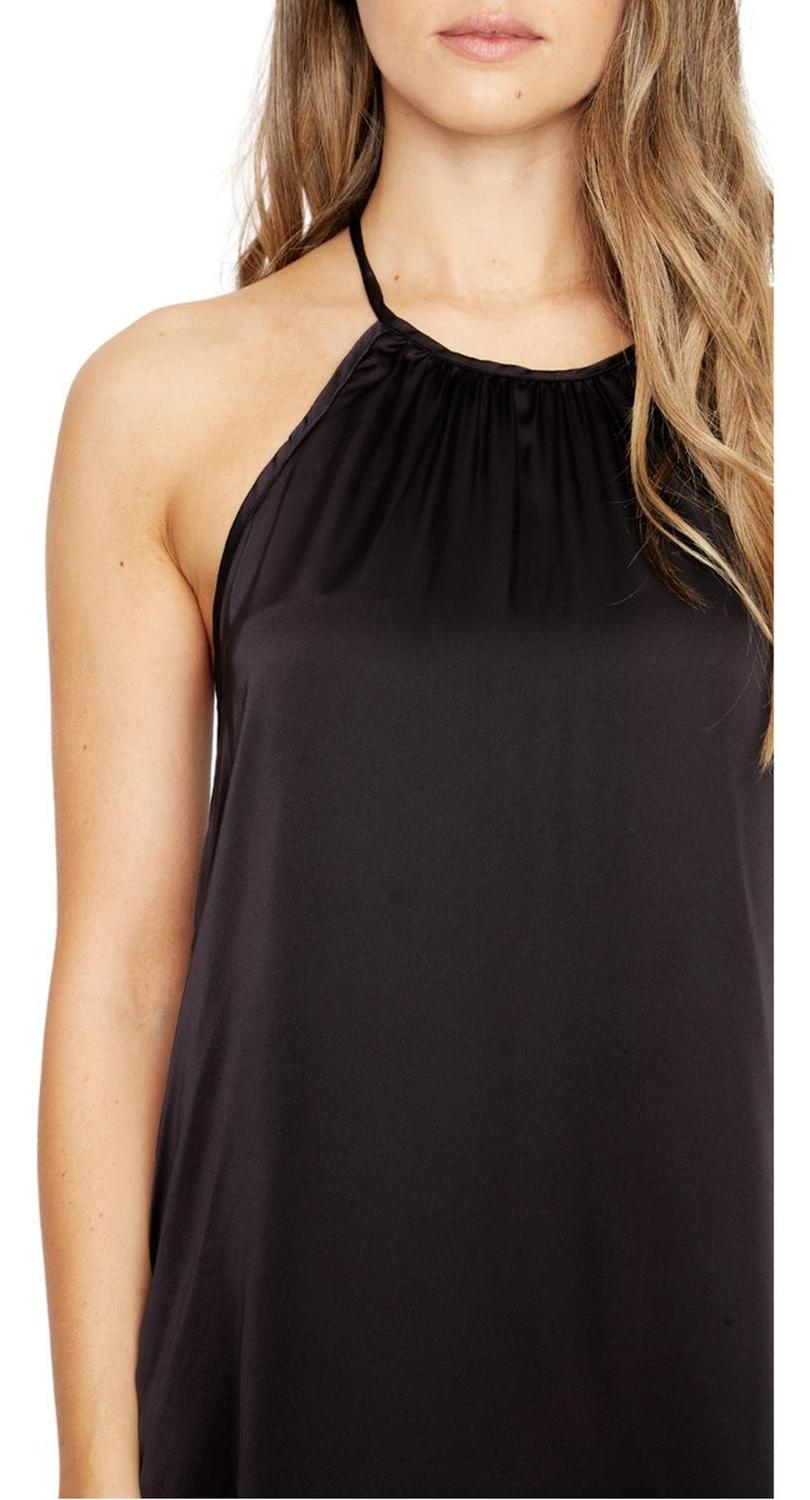 VESTIDO MUJER JACINTA TIENDA NEGRO RENA SATIN - 7