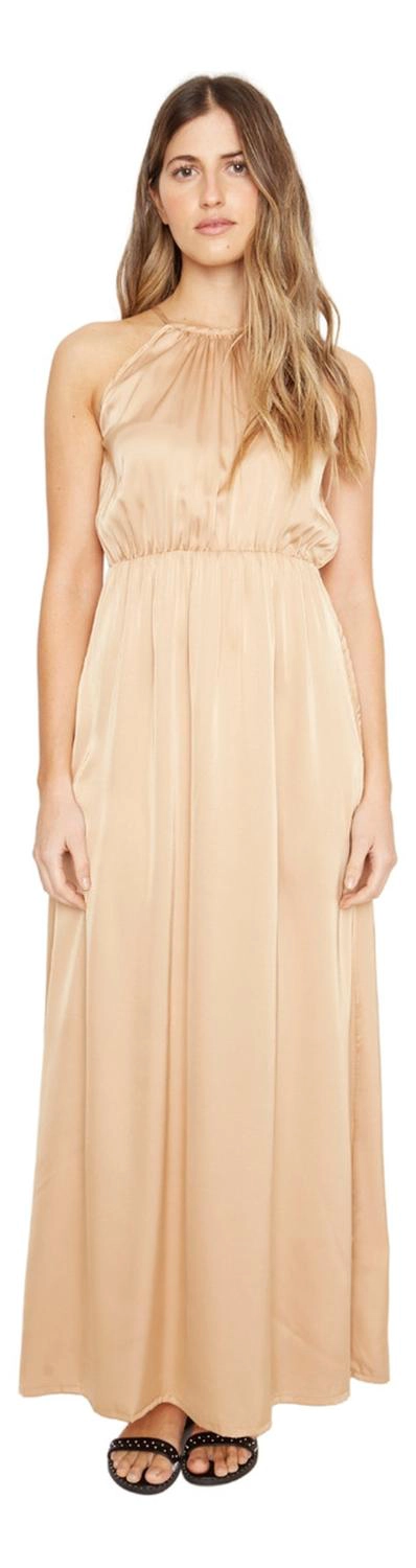 VESTIDO MUJER JACINTA TIENDA DORADO RENATA SATIN - 1
