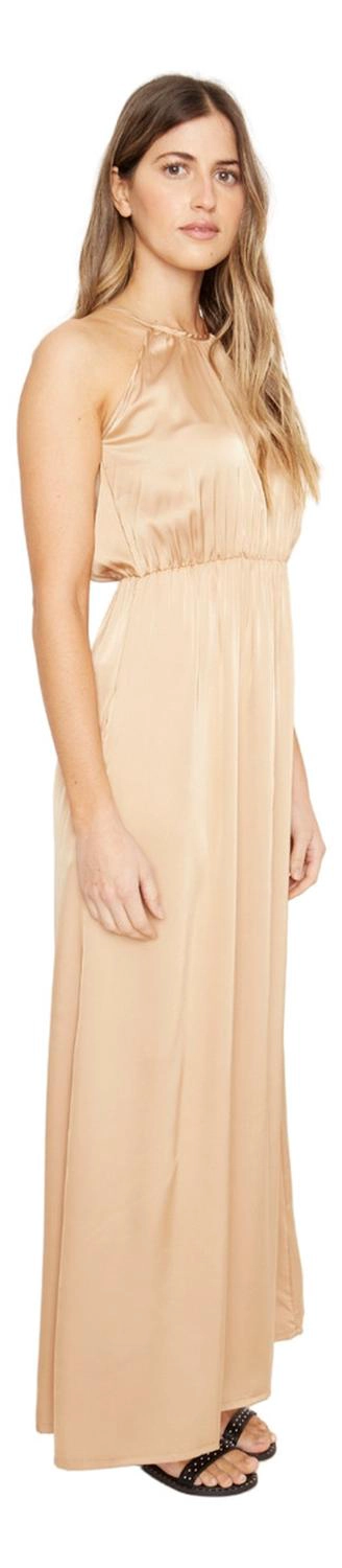 VESTIDO MUJER JACINTA TIENDA DORADO RENATA SATIN - 2