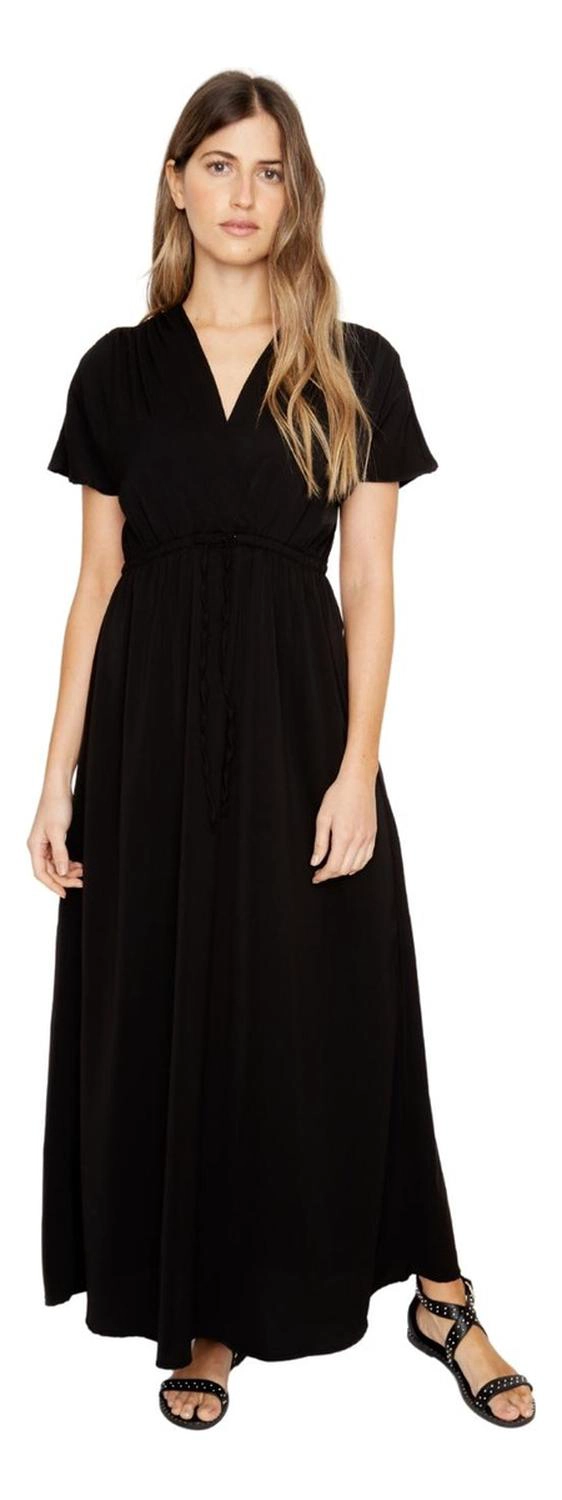 VESTIDO MUJER JACINTA TIENDA NEGRO LUCILA - 1