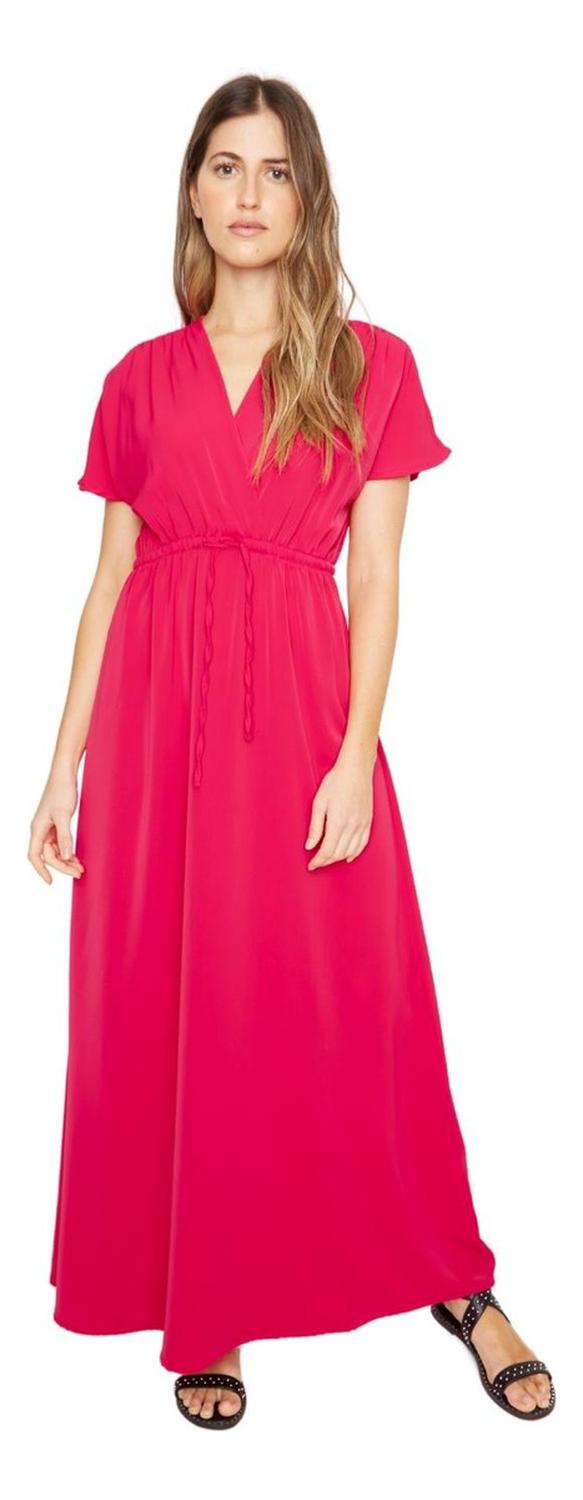 VESTIDO MUJER JACINTA TIENDA FUCSIA LUCILA - 3