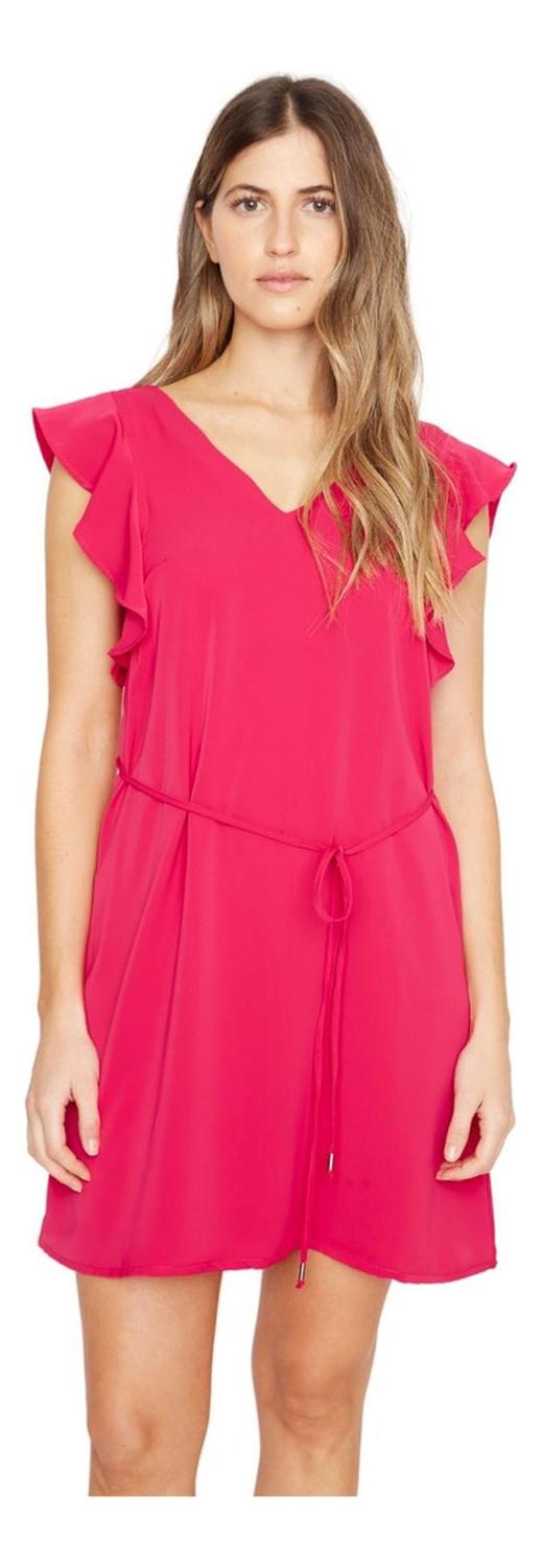VESTIDO MUJER JACINTA TIENDA FUCSIA ZU - 1