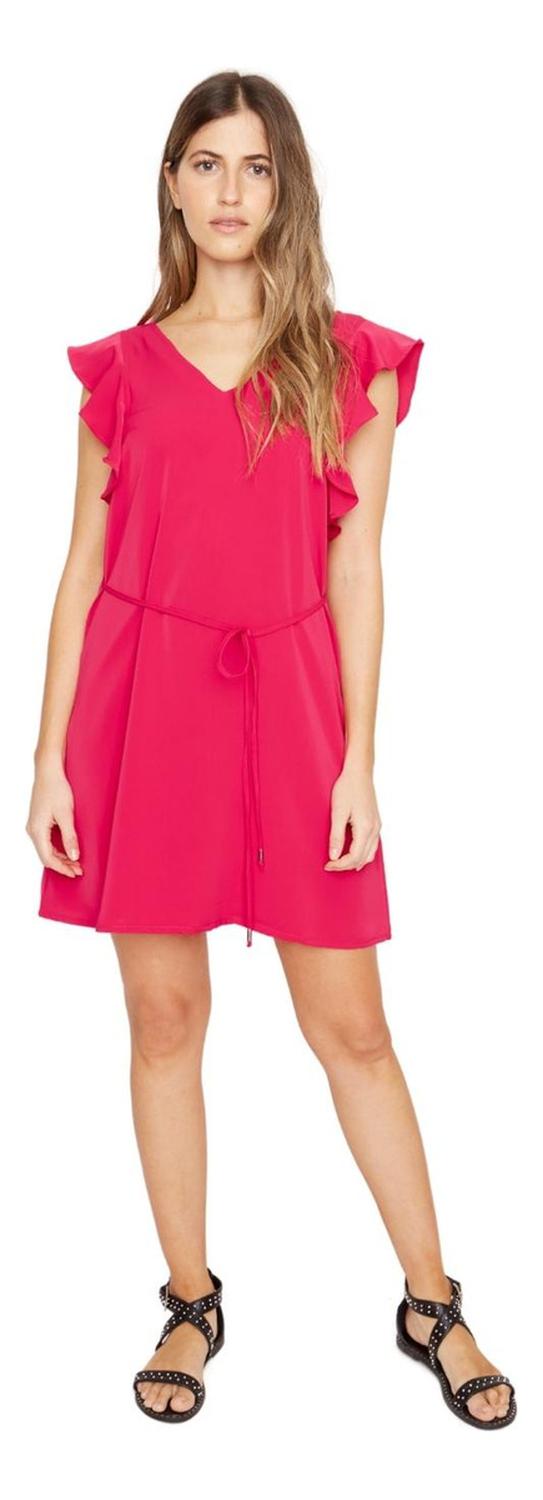 VESTIDO MUJER JACINTA TIENDA FUCSIA ZU - 4