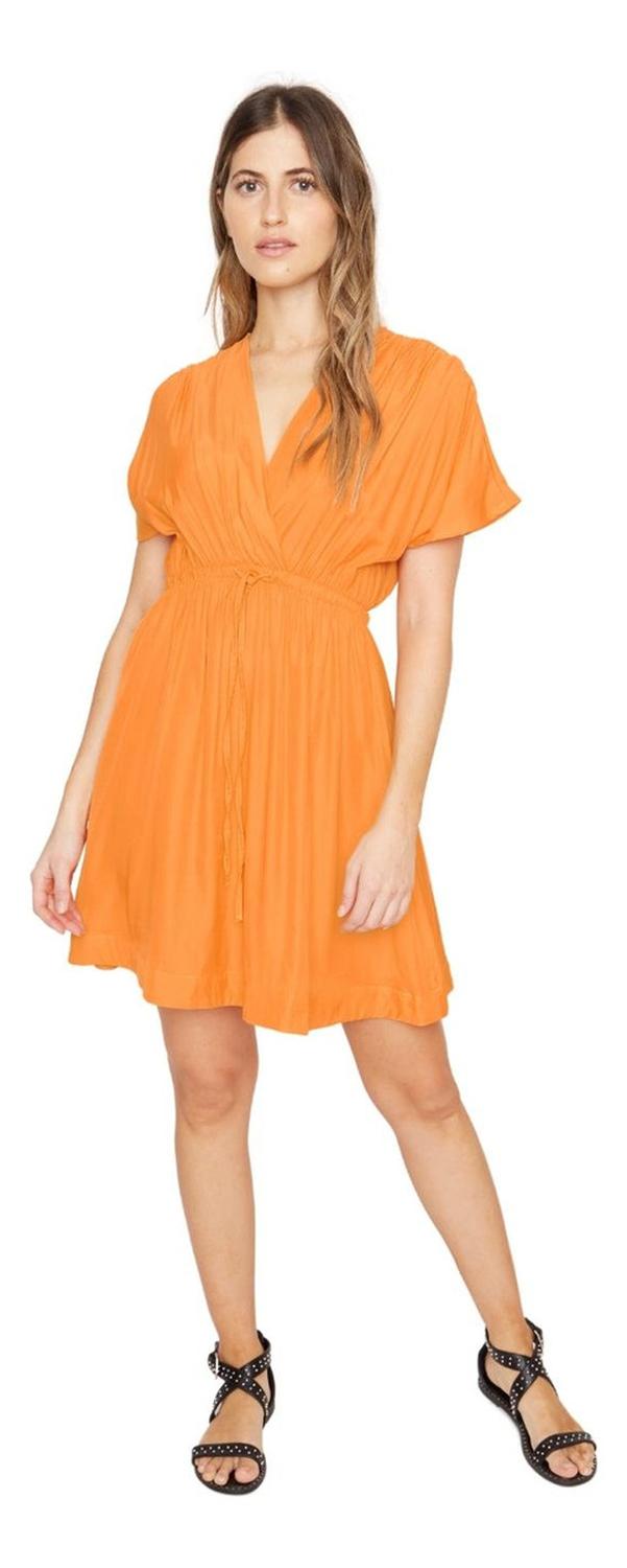 VESTIDO LUCI NARANJO JACINTA TIENDA - 5