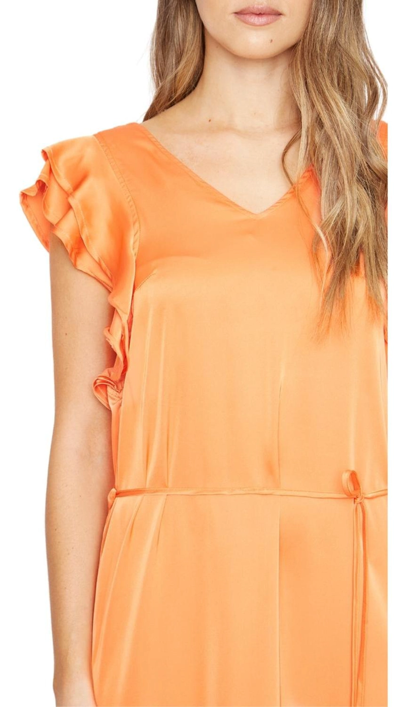VESTIDO MUJER JACINTA TIENDA NARANJO ZUZU SATIN - 5