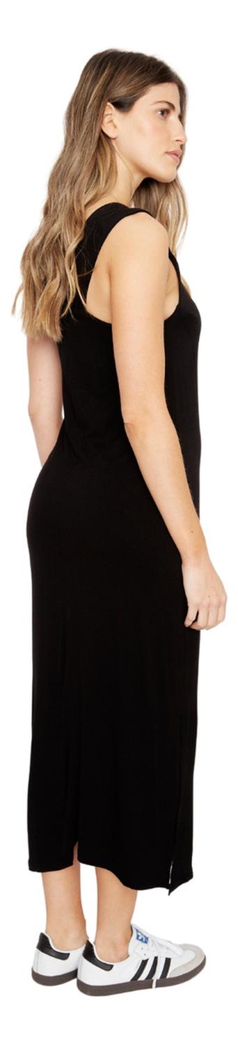VESTIDO MUJER JACINTA TIENDA NEGRO POLA - 3