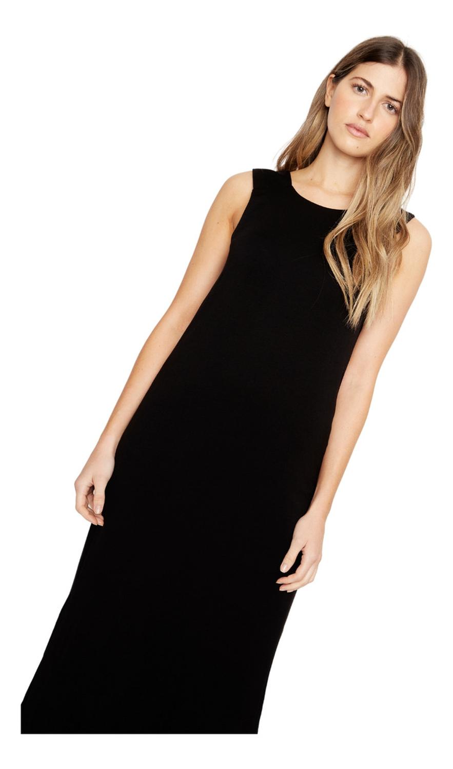 VESTIDO MUJER JACINTA TIENDA NEGRO POLA - 6